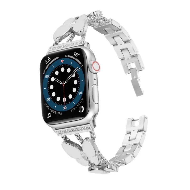 Absolut gut Universell Apple Metall und Strass armband