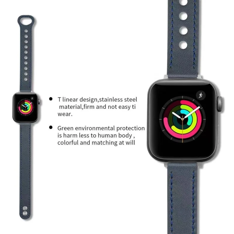 Auffallend modisch Universell Apple Kunstleder armband