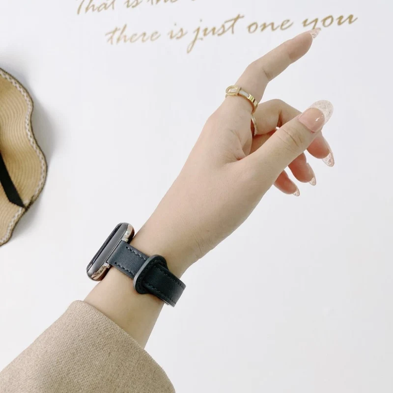 Auffallend modisch Universell Apple Kunstleder armband