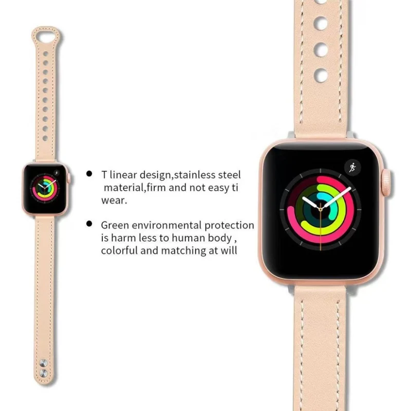 Auffallend modisch Universell Apple Kunstleder armband