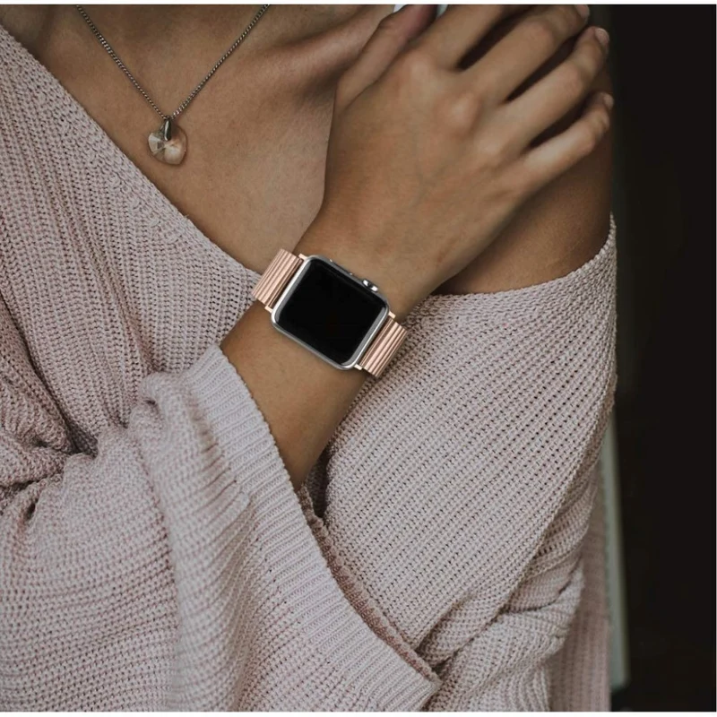Auffallend schön Universell Apple Metall armband