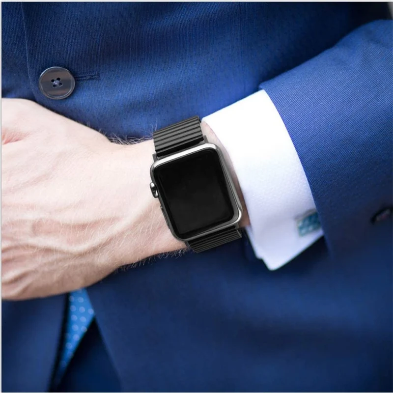 Bemerkenswert robust Universell Apple Metall armband