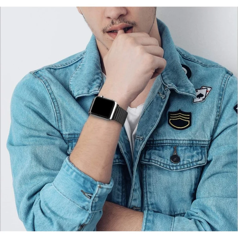 Bemerkenswert robust Universell Apple Metall armband