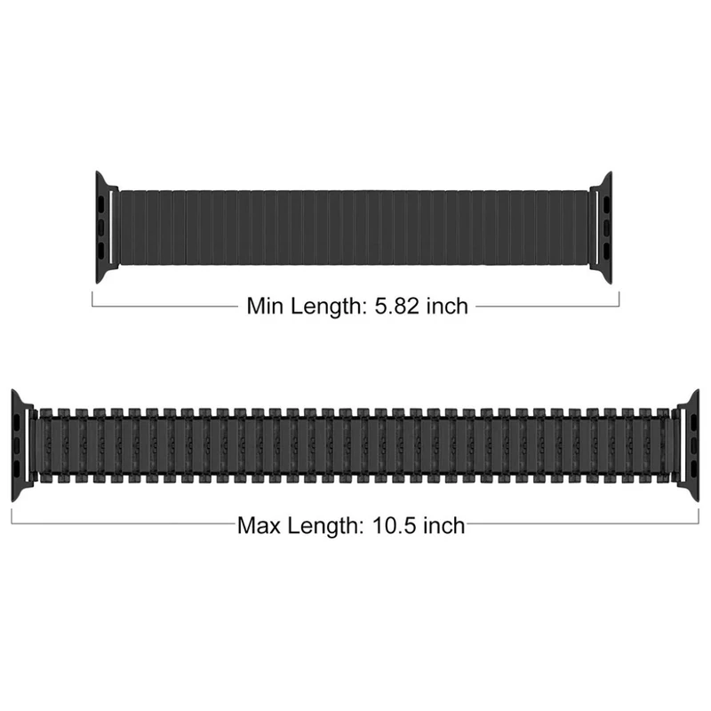 Bemerkenswert robust Universell Apple Metall armband