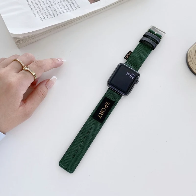 Absolut fantastisch Universell Apple Textil / Nylon armband