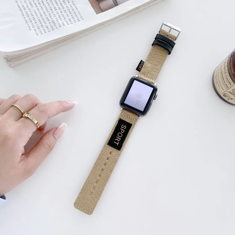 Absolut fantastisch Universell Apple Textil / Nylon armband