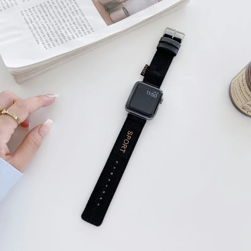 Absolut fantastisch Universell Apple Textil / Nylon armband
