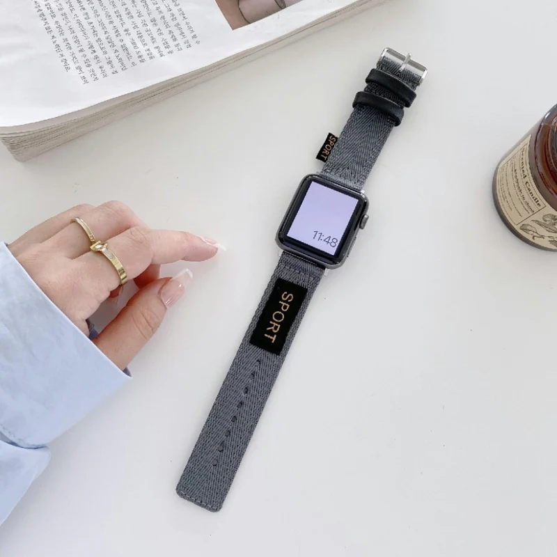 Absolut fantastisch Universell Apple Textil / Nylon armband