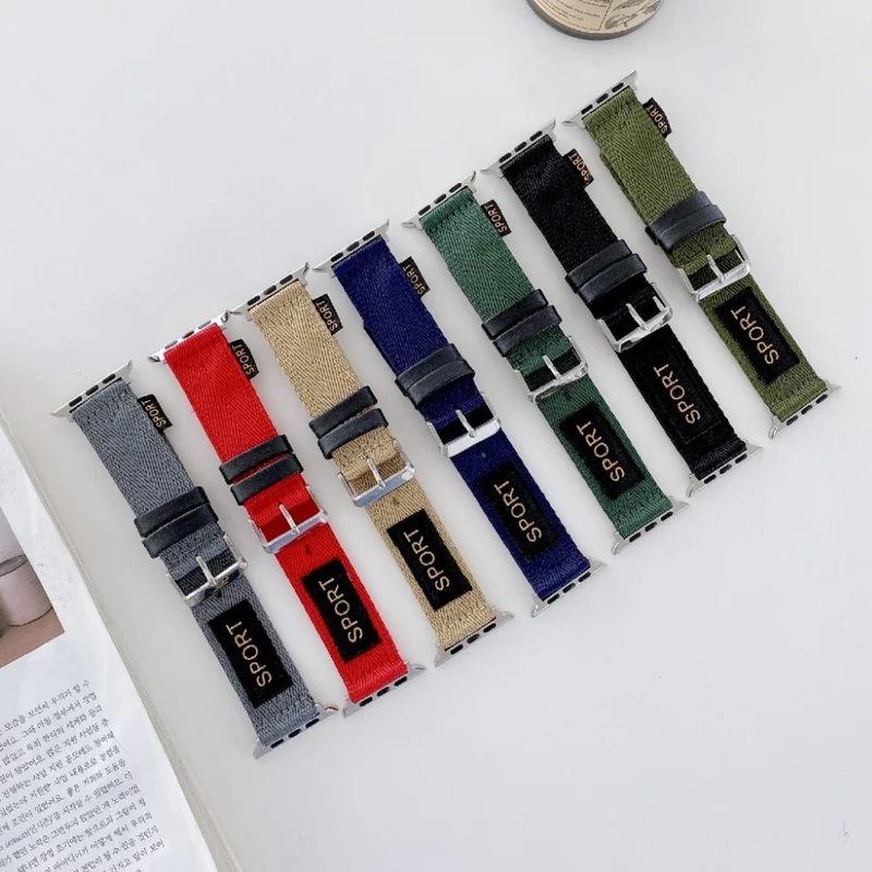 Absolut fantastisch Universell Apple Textil / Nylon armband