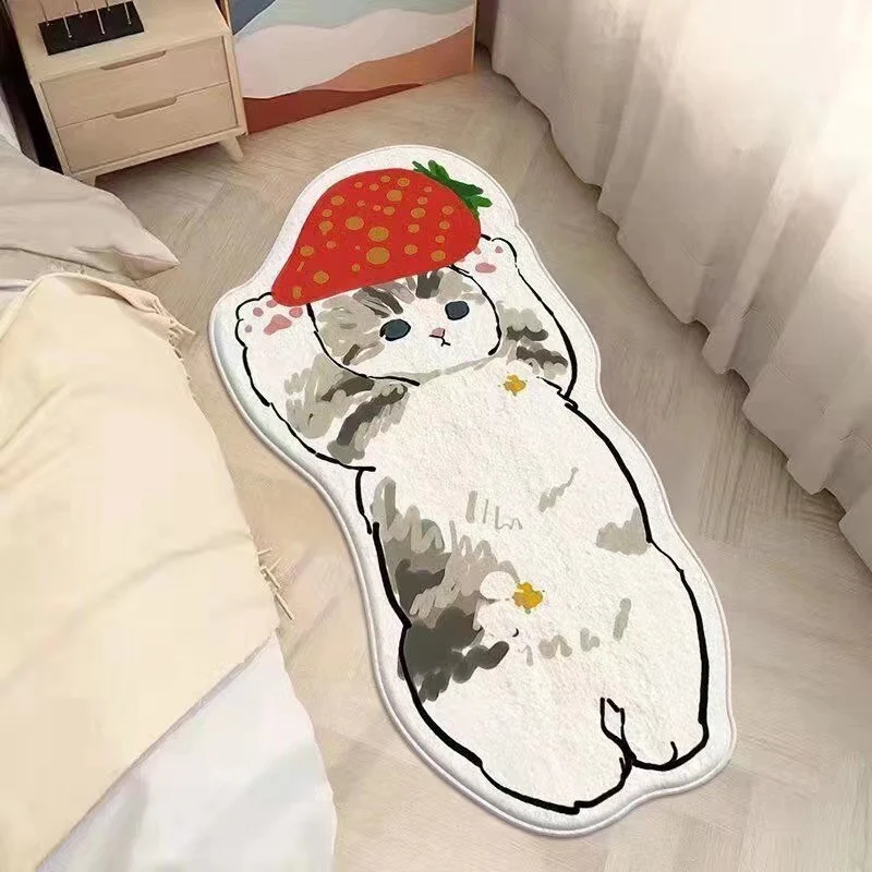 Cartoon-Katz-Themen-Teppich