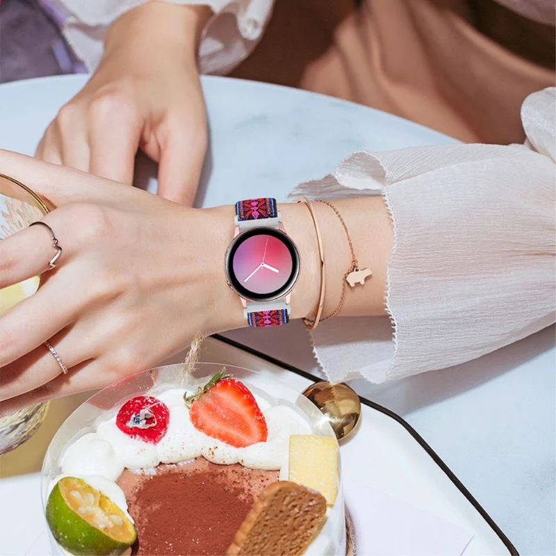 Sehr stilvoll Universell Samsung Textil / Nylon armband