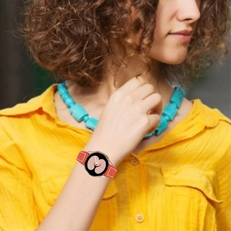 Mega cool Universell Samsung Echtes Leder armband