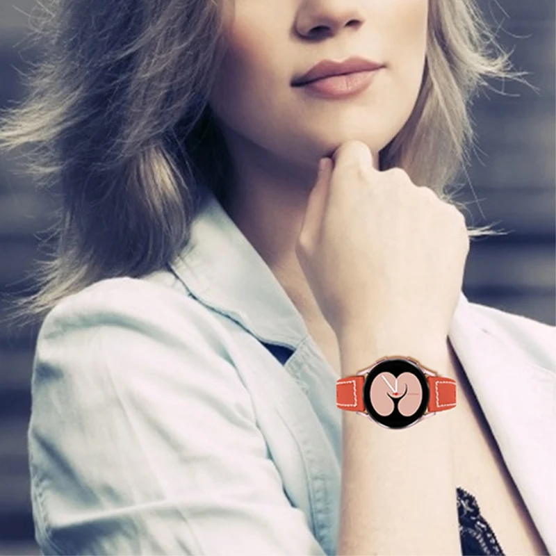 Mega cool Universell Samsung Echtes Leder armband