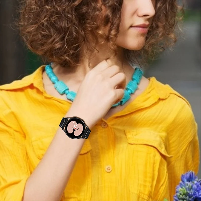 Mega cool Universell Samsung Echtes Leder armband
