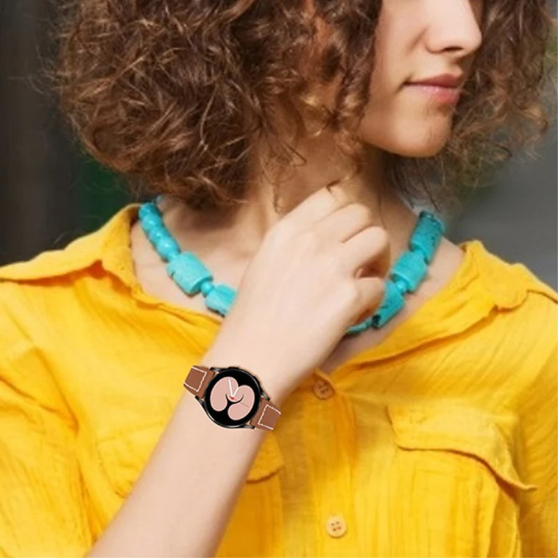 Mega cool Universell Samsung Echtes Leder armband