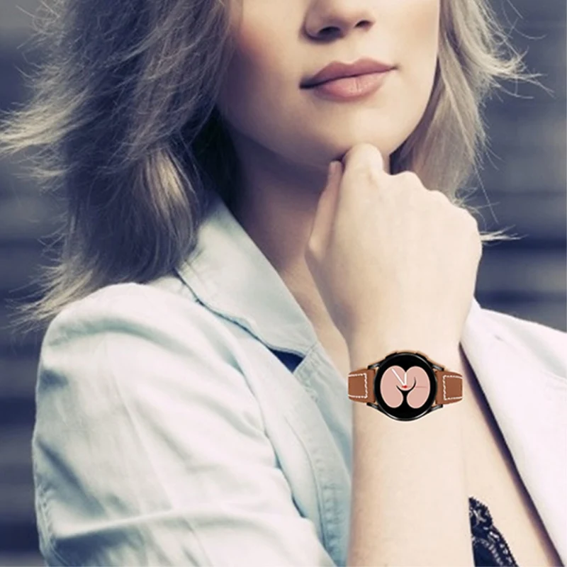 Mega cool Universell Samsung Echtes Leder armband