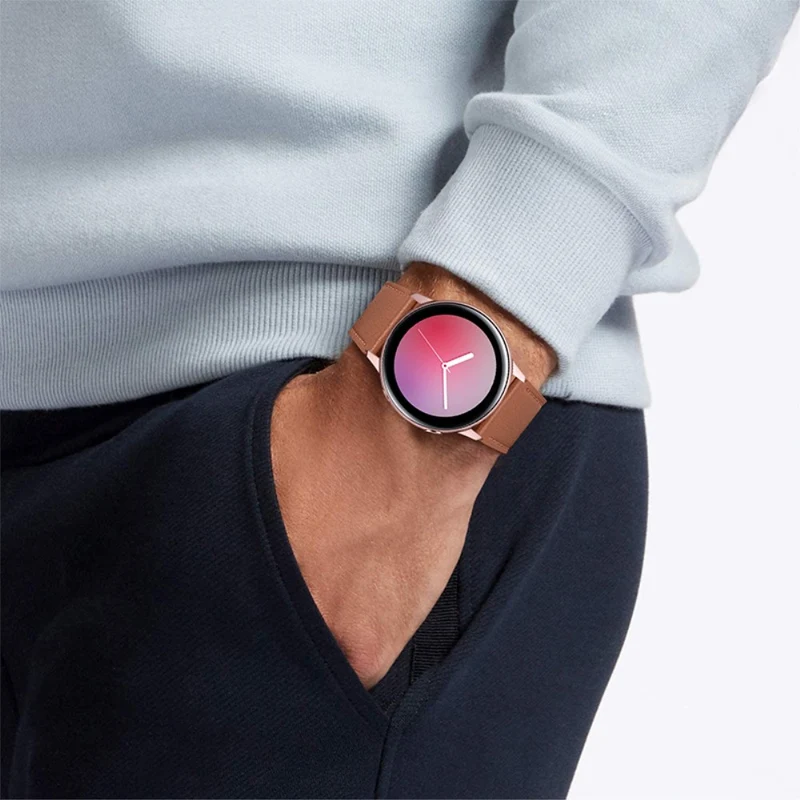 Stark Samsung Gear S3 Echtes Leder armband