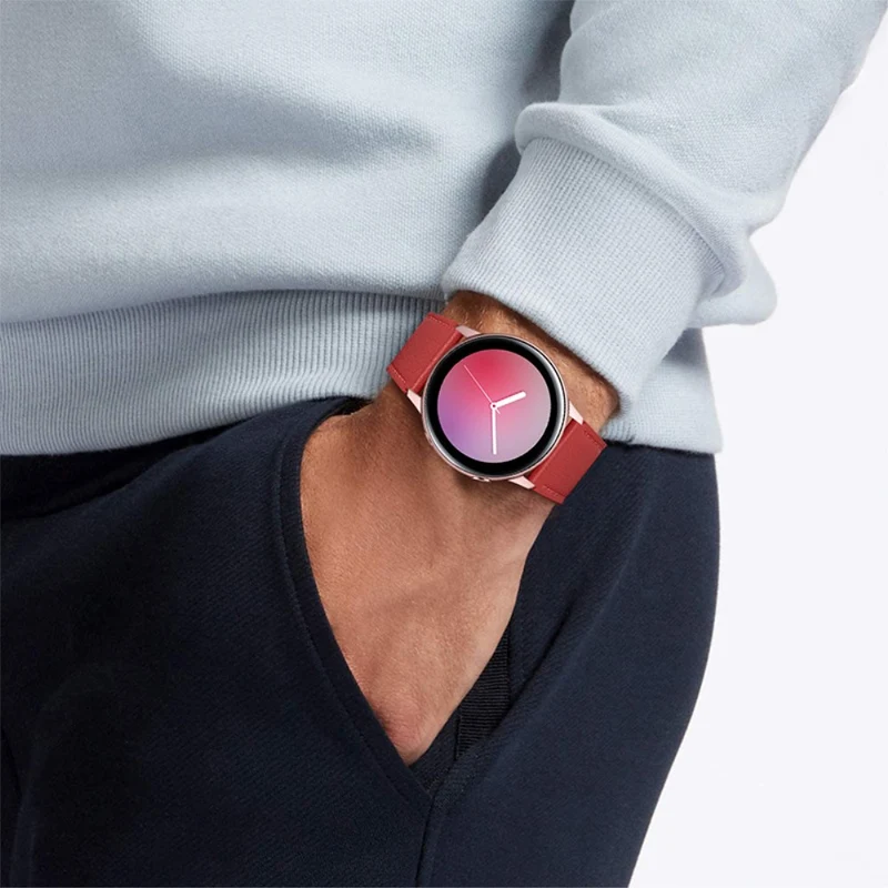 Stark Samsung Gear S3 Echtes Leder armband