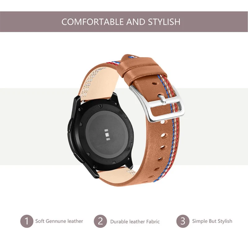 Samsung Galaxy Watch 3 (45mm) / Samsung Galaxy Watch (46mm) Echtes Leder armband