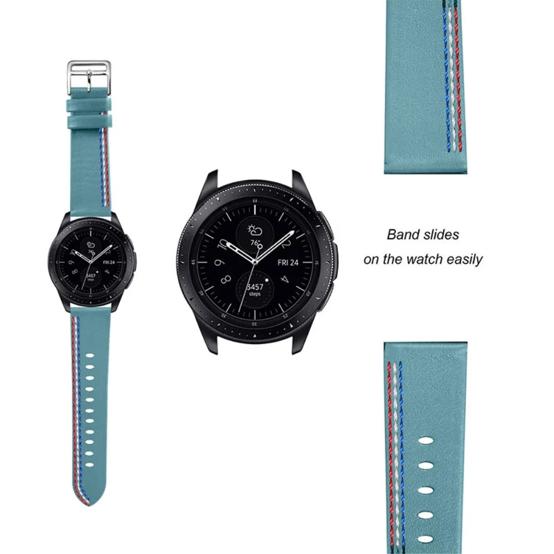 Samsung Galaxy Watch 3 (45mm) / Samsung Galaxy Watch (46mm) Echtes Leder armband