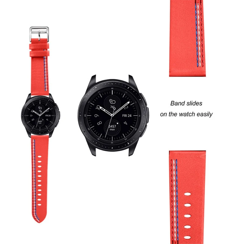 Samsung Galaxy Watch 3 (45mm) / Samsung Galaxy Watch (46mm) Echtes Leder armband