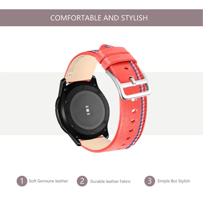 Samsung Galaxy Watch 3 (45mm) / Samsung Galaxy Watch (46mm) Echtes Leder armband