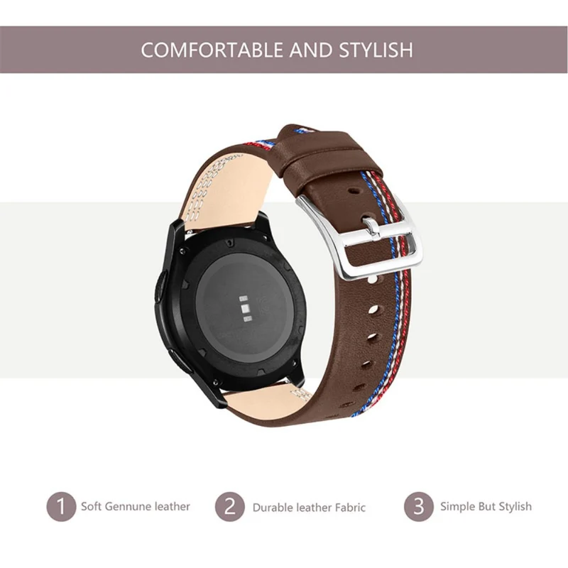 Samsung Galaxy Watch 3 (45mm) / Samsung Galaxy Watch (46mm) Echtes Leder armband