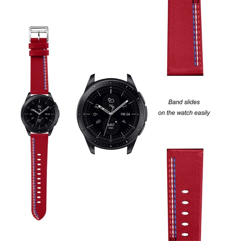 Samsung Galaxy Watch 3 (45mm) / Samsung Galaxy Watch (46mm) Echtes Leder armband