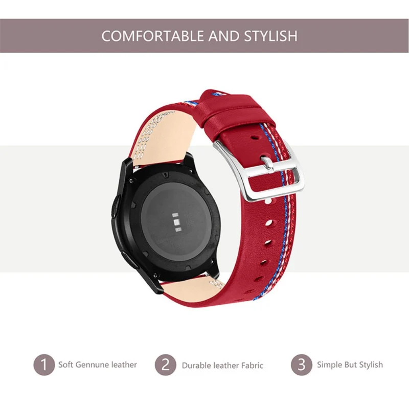 Samsung Galaxy Watch 3 (45mm) / Samsung Galaxy Watch (46mm) Echtes Leder armband