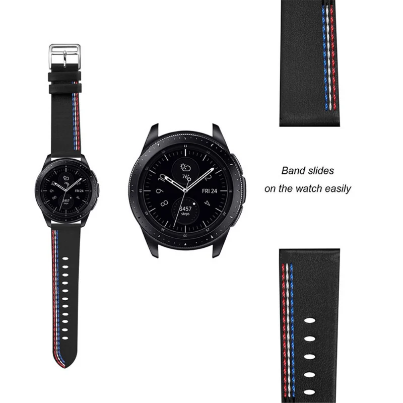 Samsung Galaxy Watch 3 (45mm) / Samsung Galaxy Watch (46mm) Echtes Leder armband