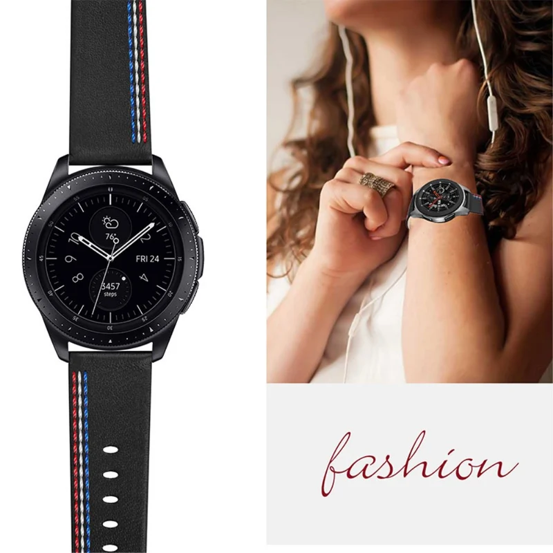 Samsung Galaxy Watch 3 (45mm) / Samsung Galaxy Watch (46mm) Echtes Leder armband