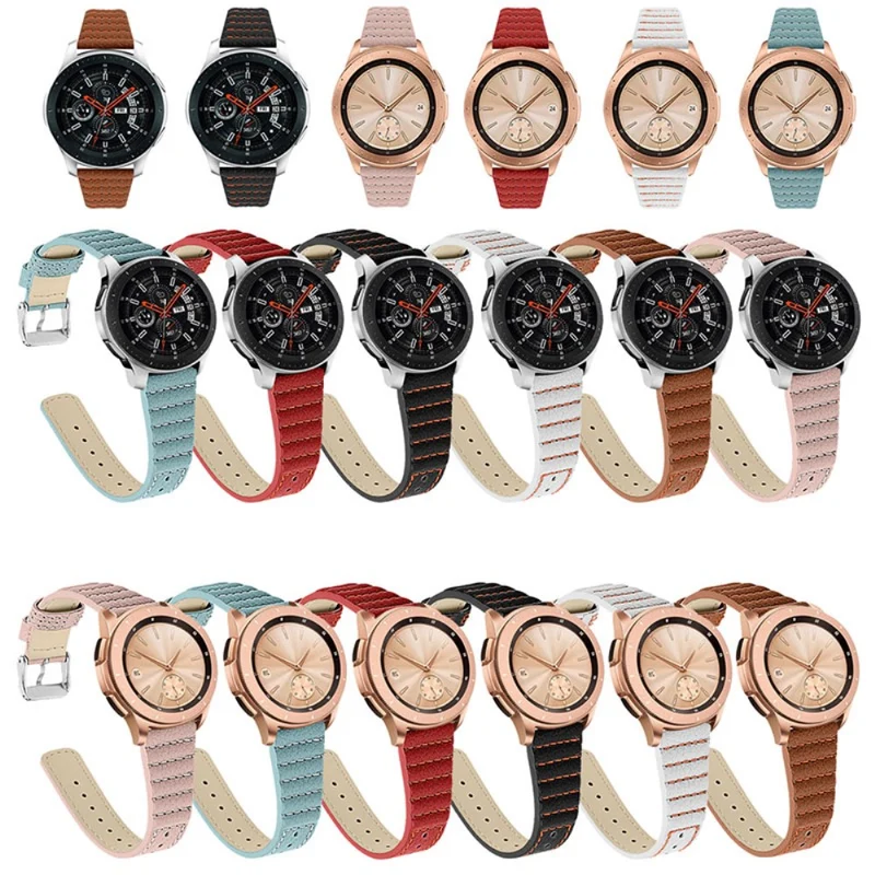 Samsung Galaxy Watch 3 (45mm) / Samsung Galaxy Watch (46mm) Echtes Leder armband