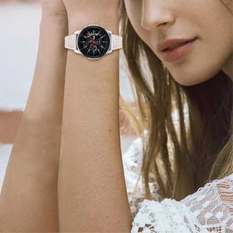 Samsung Galaxy Watch 3 (45mm) / Samsung Galaxy Watch (46mm) Echtes Leder armband