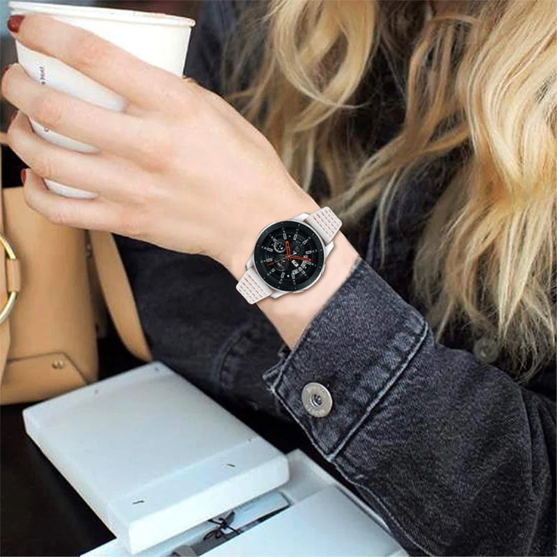 Samsung Galaxy Watch 3 (45mm) / Samsung Galaxy Watch (46mm) Echtes Leder armband