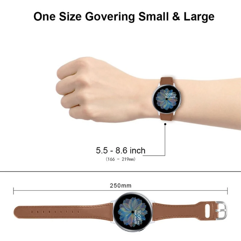 Samsung Galaxy Watch 3 (45mm) / Samsung Galaxy Watch (46mm) Echtes Leder armband