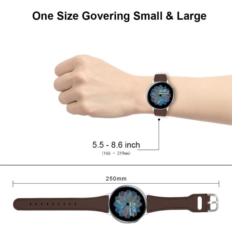 Samsung Galaxy Watch 3 (45mm) / Samsung Galaxy Watch (46mm) Echtes Leder armband