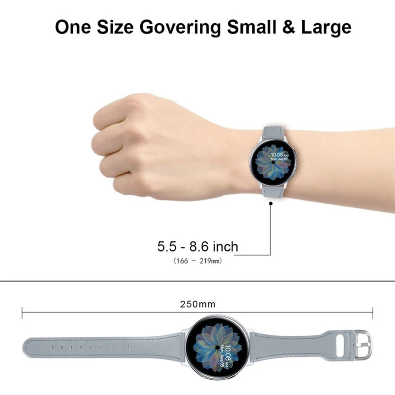 Samsung Galaxy Watch 3 (45mm) / Samsung Galaxy Watch (46mm) Echtes Leder armband