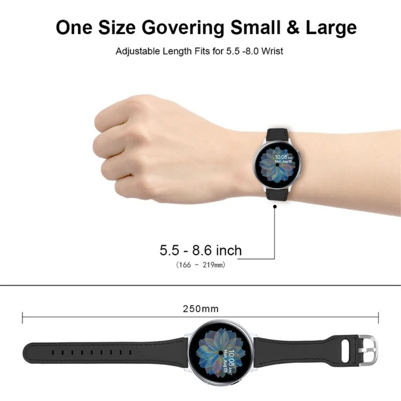 Samsung Galaxy Watch 3 (45mm) / Samsung Galaxy Watch (46mm) Echtes Leder armband