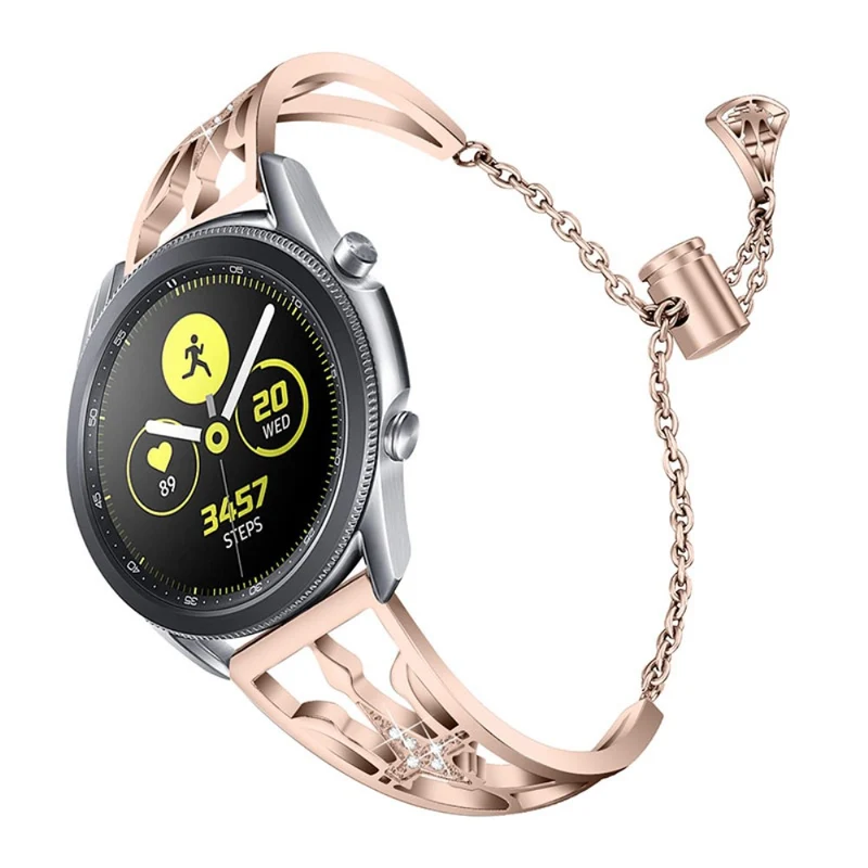 Samsung Galaxy Watch 3 (45mm) / Samsung Galaxy Watch (46mm) Metall und Strass armband