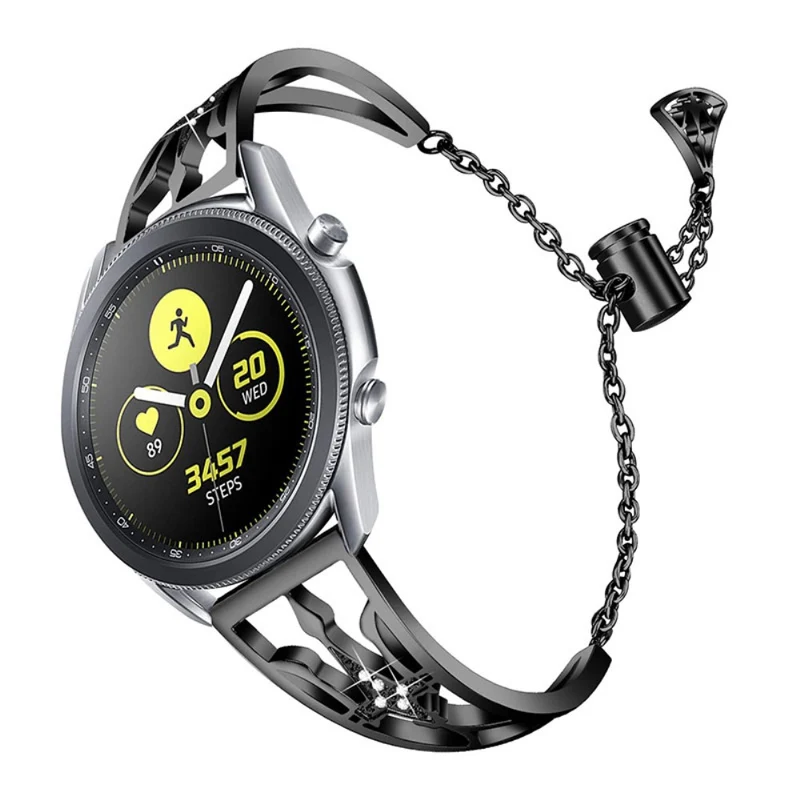 Samsung Galaxy Watch 3 (45mm) / Samsung Galaxy Watch (46mm) Metall und Strass armband