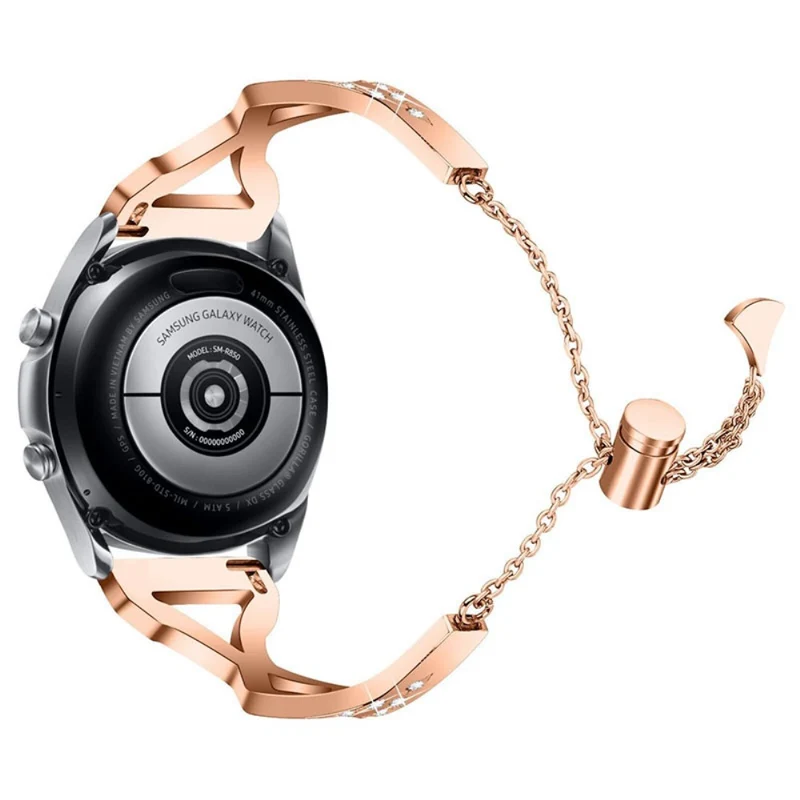 Samsung Galaxy Watch 3 (45mm) / Samsung Galaxy Watch (46mm) Metall und Strass armband