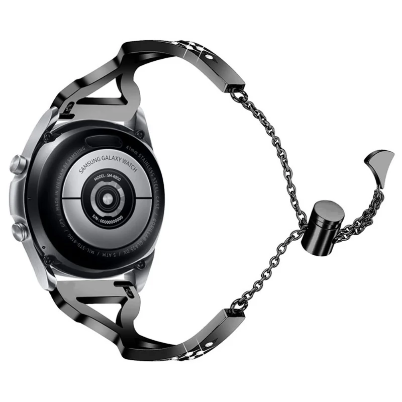 Samsung Galaxy Watch 3 (45mm) / Samsung Galaxy Watch (46mm) Metall und Strass armband