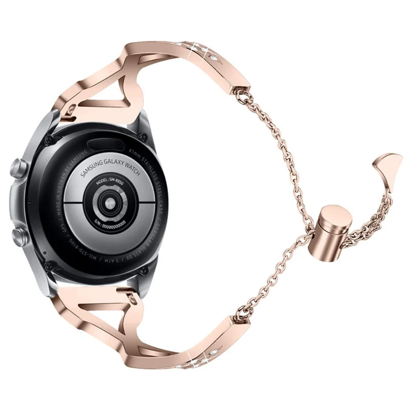 Samsung Galaxy Watch 3 (45mm) / Samsung Galaxy Watch (46mm) Metall und Strass armband