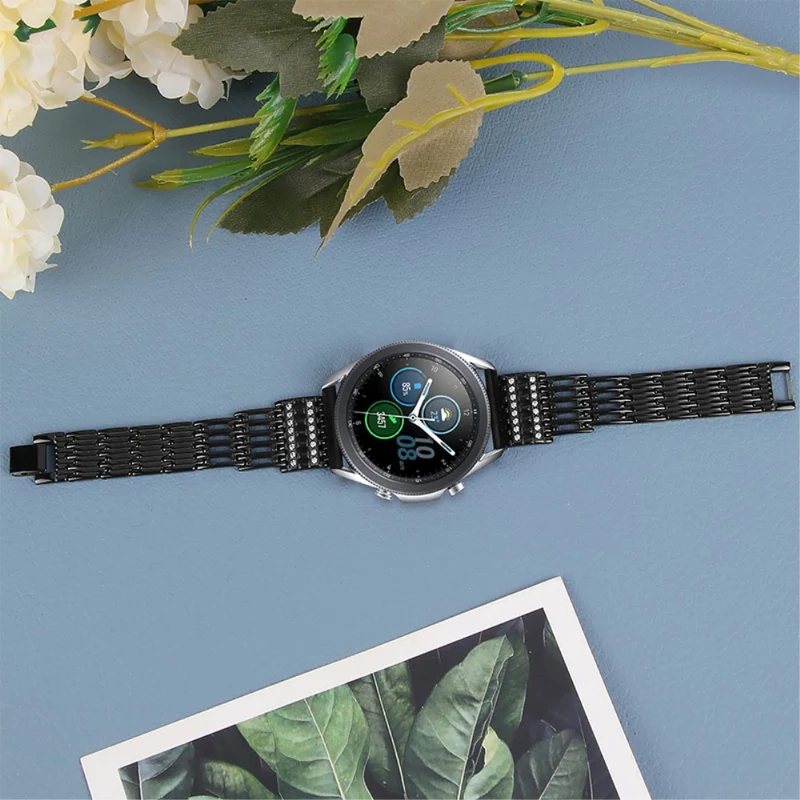 Samsung Galaxy Watch 3 (45mm) / Samsung Galaxy Watch (46mm) Metall und Strass armband