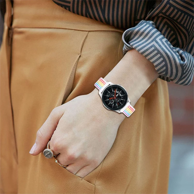 Sehr haltbar Universell Samsung Textil / Nylon armband