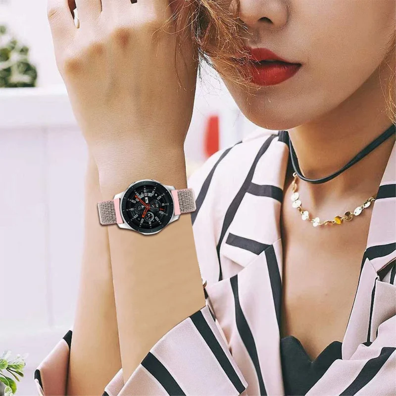 Sehr haltbar Universell Samsung Textil / Nylon armband