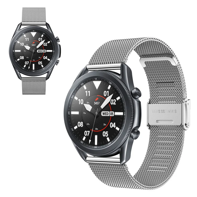 Stilvoll Samsung Galaxy Watch 3 (45mm) Metall armband