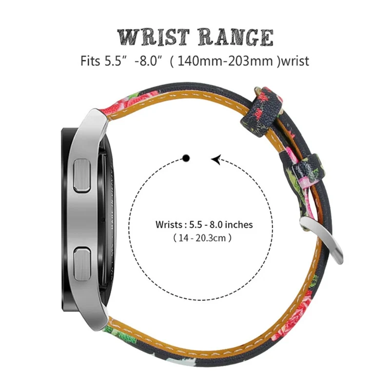 Samsung Galaxy Watch 4 Classic (42mm) Echtes Leder armband