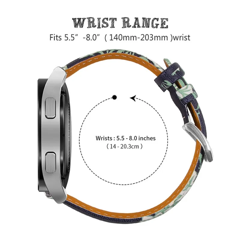 Samsung Galaxy Watch 4 Classic (42mm) Echtes Leder armband