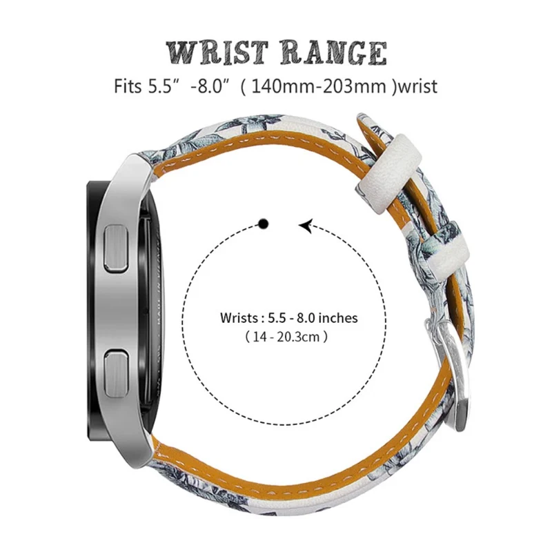 Samsung Galaxy Watch 4 Classic (42mm) Echtes Leder armband